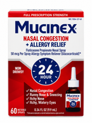 Nasal Congestion - Mucinex 24h
