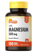 Ultra Magnésio, 500mg, 100 Cápsulas, Sundance - IMPORTADA